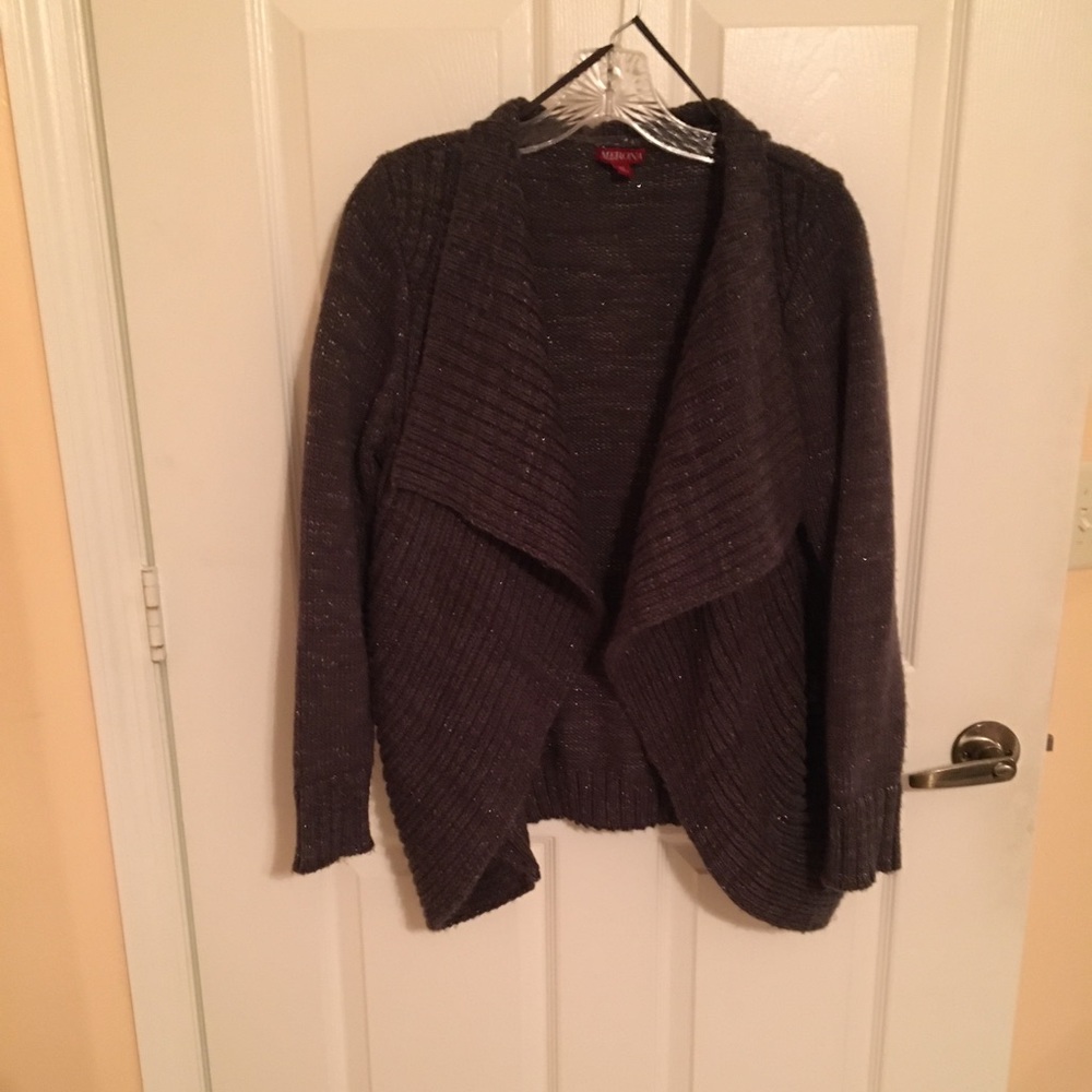 Open cardigan